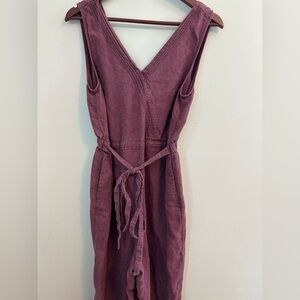 Kuhl Front & Back Pockets Plum Jumpsuit